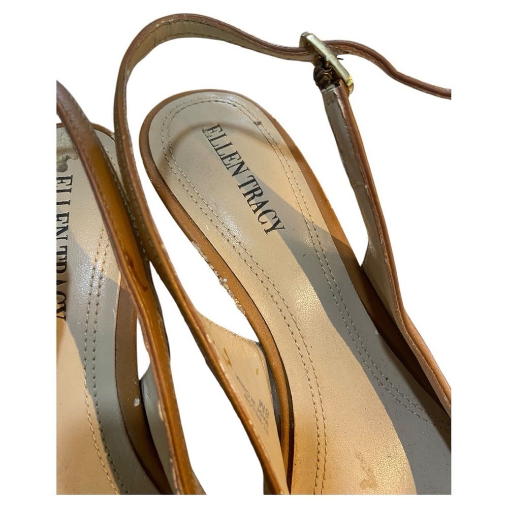 Size 8 Ellen Tracey Slingback 3 inch Heel - Picture 10 of 10